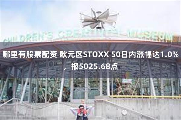 哪里有股票配资 欧元区STOXX 50日内涨幅达1.0%，报5025.68点