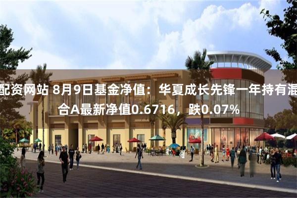 配资网站 8月9日基金净值：华夏成长先锋一年持有混合A最新净值0.6716，跌0.07%