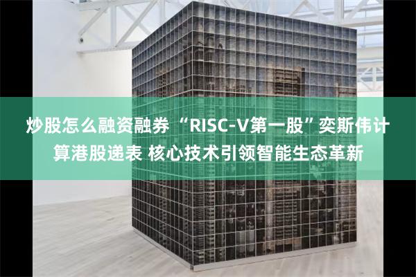 炒股怎么融资融券 “RISC-V第一股”奕斯伟计算港股递表 核心技术引领智能生态革新
